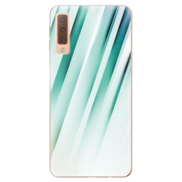 Odolné silikónové puzdro iSaprio - Stripes of Glass - Samsung Galaxy A7 (2018)