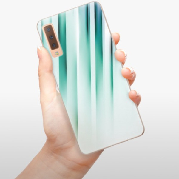 Odolné silikónové puzdro iSaprio - Stripes of Glass - Samsung Galaxy A7 (2018)