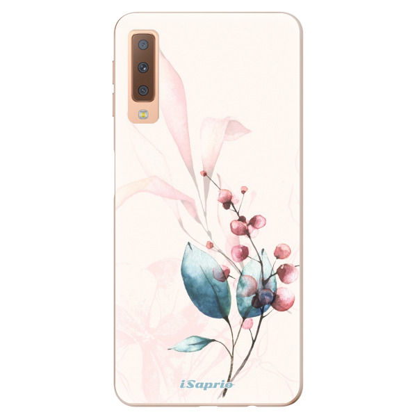 Odolné silikónové puzdro iSaprio - Flower Art 02 - Samsung Galaxy A7 (2018)