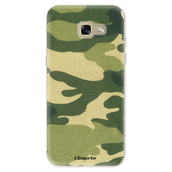 Odolné silikónové puzdro iSaprio - Green Camuflage 01 - Samsung Galaxy A5 2017
