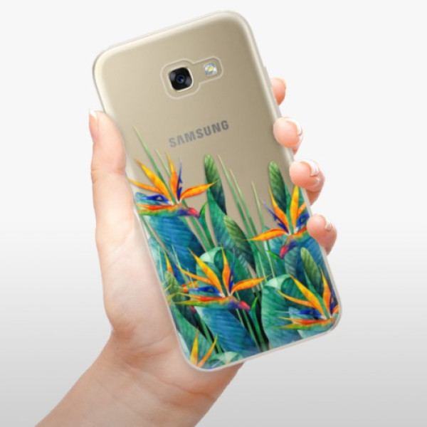 Odolné silikónové puzdro iSaprio - Exotic Flowers - Samsung Galaxy A5 2017