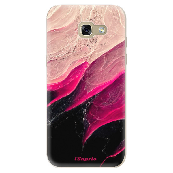 Odolné silikónové puzdro iSaprio - Black and Pink - Samsung Galaxy A5 2017