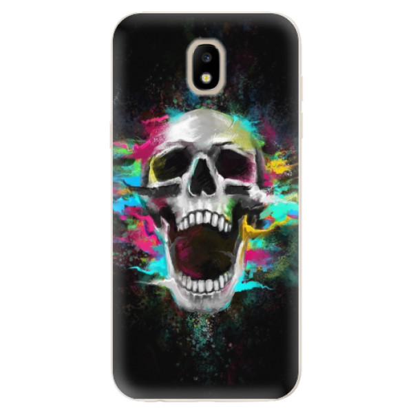 Odolné silikónové puzdro iSaprio - Skull in Colors - Samsung Galaxy J5 2017