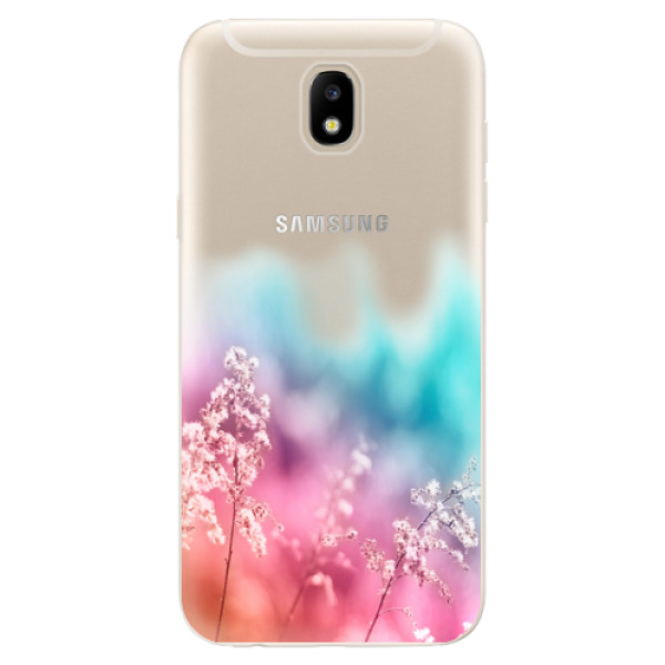 Odolné silikónové puzdro iSaprio - Rainbow Grass - Samsung Galaxy J5 2017