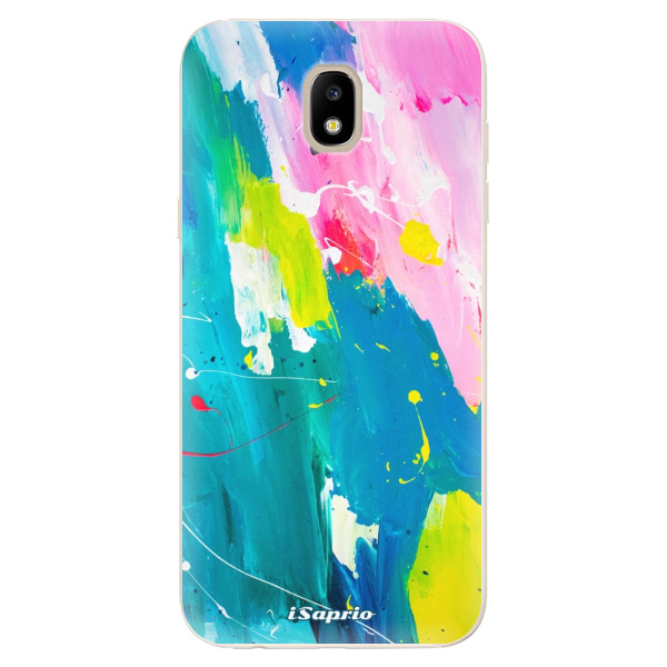 Odolné silikónové puzdro iSaprio - Abstract Paint 04 - Samsung Galaxy J5 2017