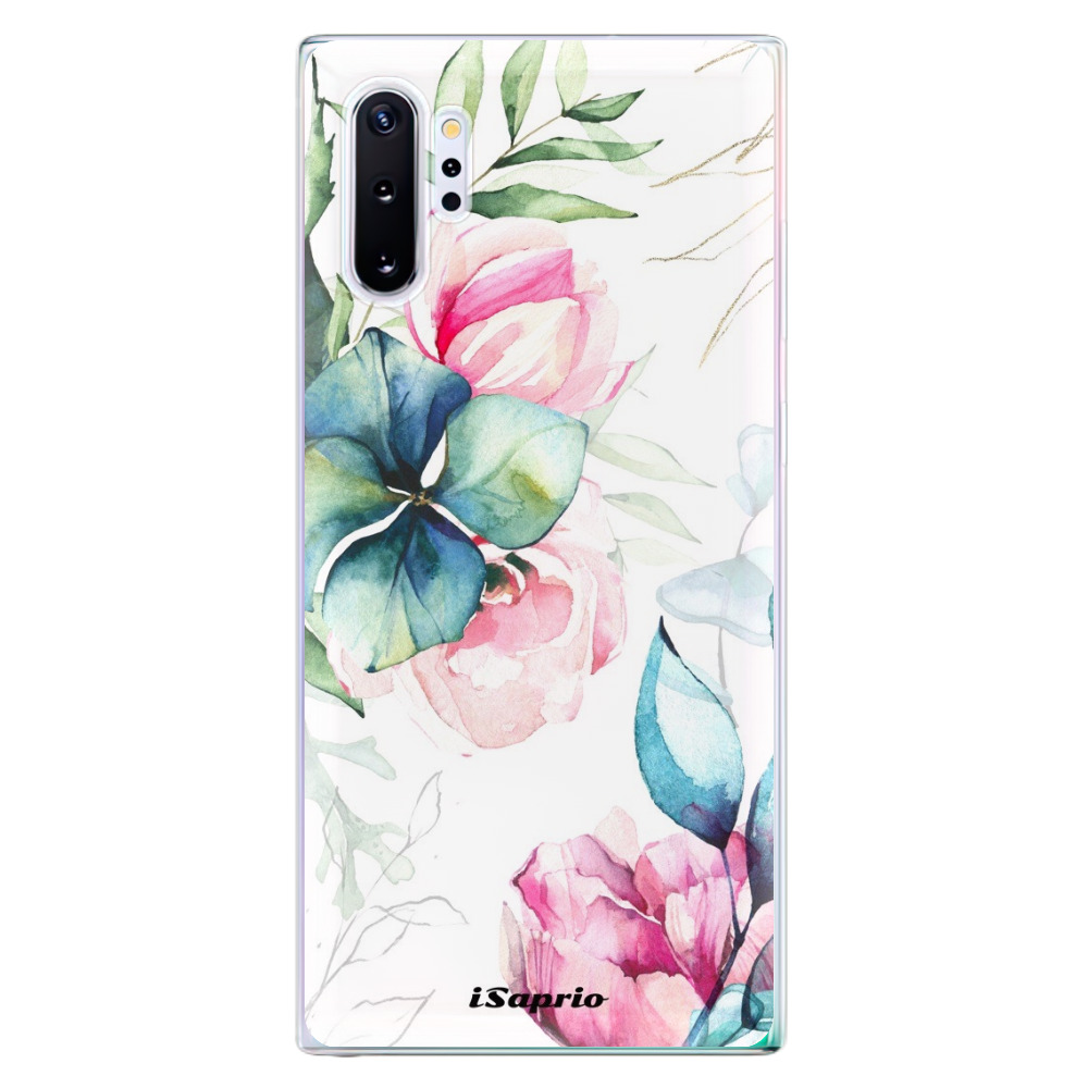 Odolné silikónové puzdro iSaprio - Flower Art 01 - Samsung Galaxy Note 10+