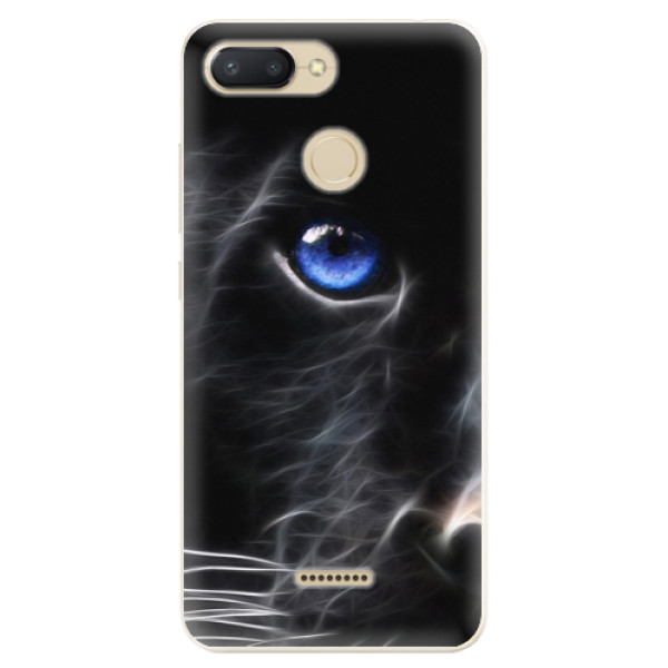 Odolné silikónové puzdro iSaprio - Black Puma - Xiaomi Redmi 6