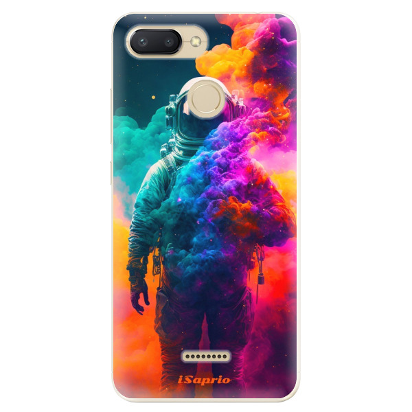 Odolné silikónové puzdro iSaprio - Astronaut in Colors - Xiaomi Redmi 6