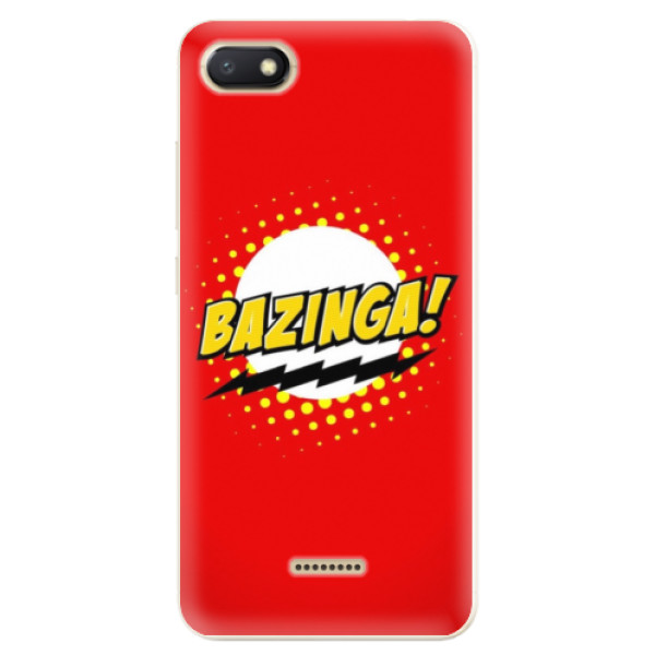 Odolné silikónové puzdro iSaprio - Bazinga 01 - Xiaomi Redmi 6A