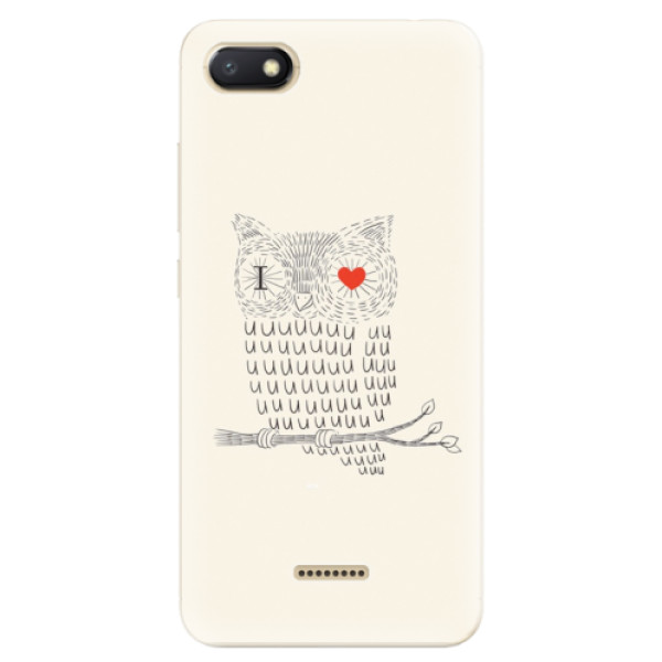 Odolné silikónové puzdro iSaprio - I Love You 01 - Xiaomi Redmi 6A