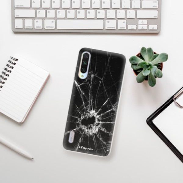 Odolné silikónové puzdro iSaprio - Broken Glass 10 - Xiaomi Mi A3