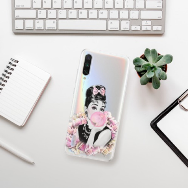 Odolné silikónové puzdro iSaprio - Pink Bubble - Xiaomi Mi A3