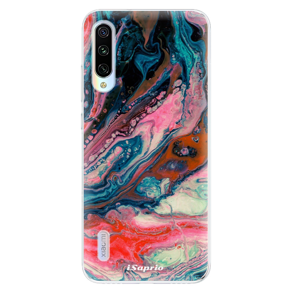 Odolné silikónové puzdro iSaprio - Abstract Paint 01 - Xiaomi Mi A3