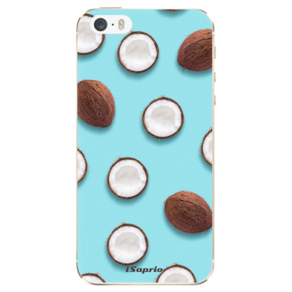 Odolné silikónové puzdro iSaprio - Coconut 01 - iPhone 5/5S/SE