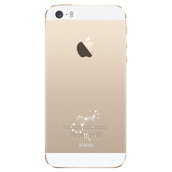 Odolné silikónové puzdro iSaprio - čiré - Štír - iPhone 5/5S/SE