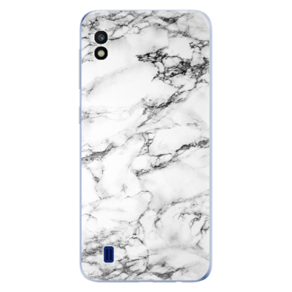 Odolné silikónové puzdro iSaprio - White Marble 01 - Samsung Galaxy A10