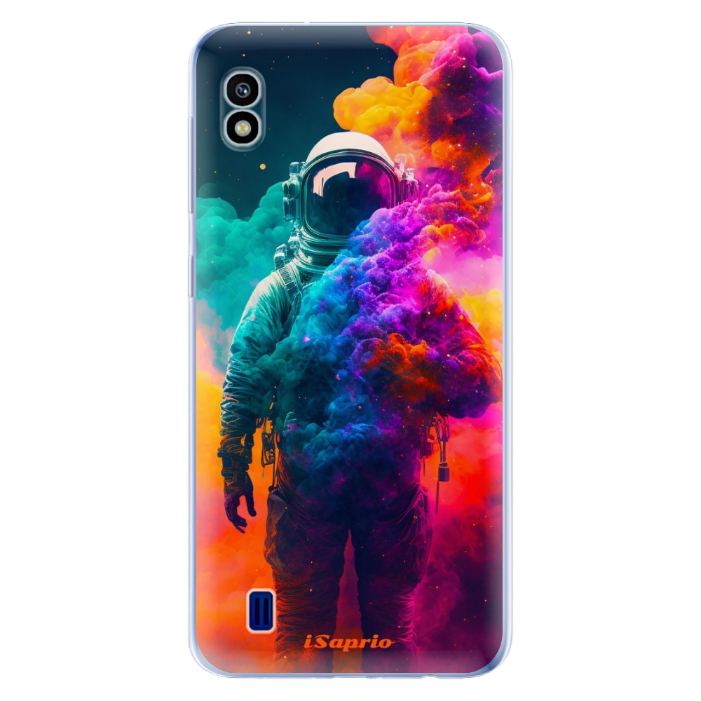 Odolné silikónové puzdro iSaprio - Astronaut in Colors - Samsung Galaxy A10
