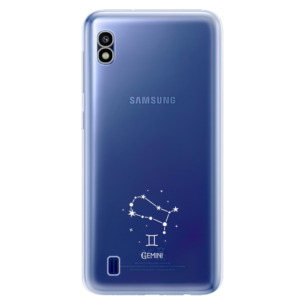 Odolné silikónové puzdro iSaprio - čiré - Blíženci - Samsung Galaxy A10