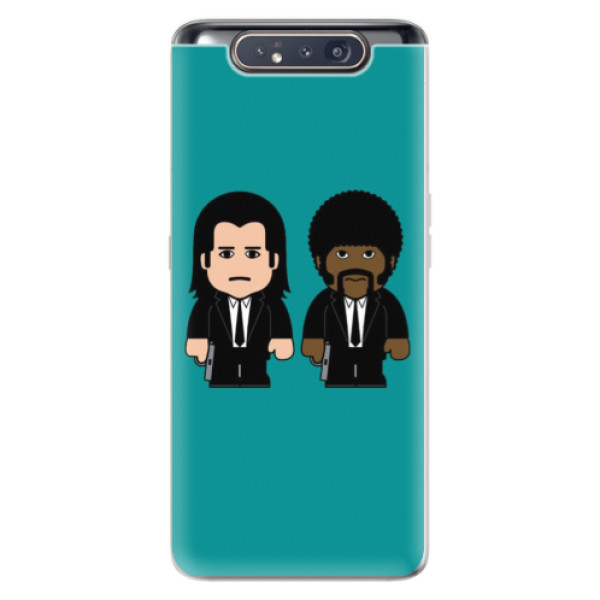 Odolné silikónové puzdro iSaprio - Pulp Fiction - Samsung Galaxy A80