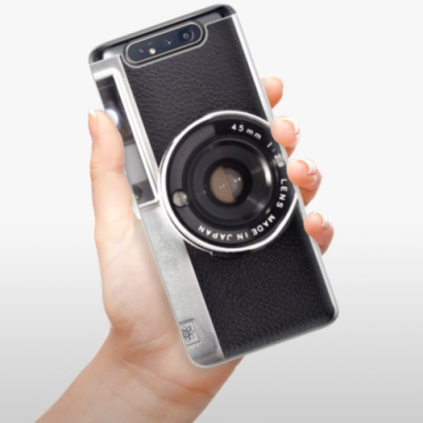 Odolné silikónové puzdro iSaprio - Vintage Camera 01 - Samsung Galaxy A80