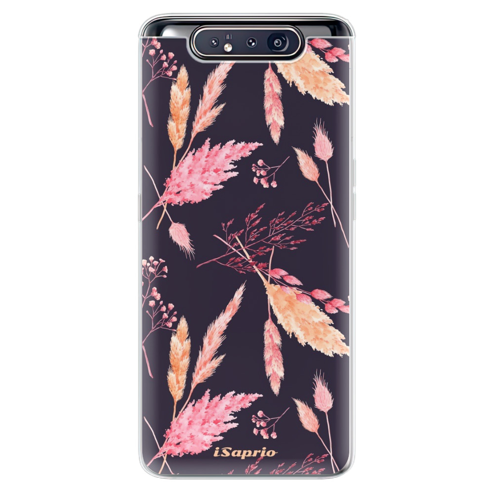 Odolné silikónové puzdro iSaprio - Herbal Pattern - Samsung Galaxy A80