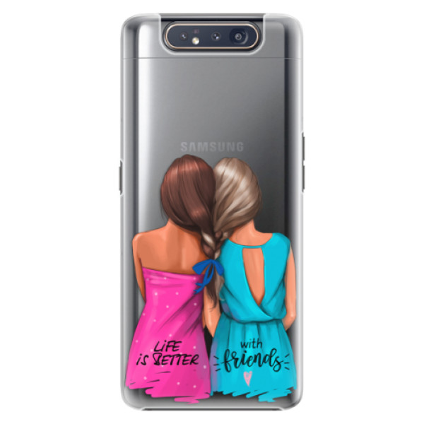 Plastové puzdro iSaprio - Best Friends - Samsung Galaxy A80