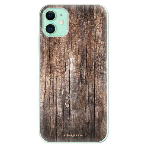 Odolné silikónové puzdro iSaprio - Wood 11 - iPhone 11