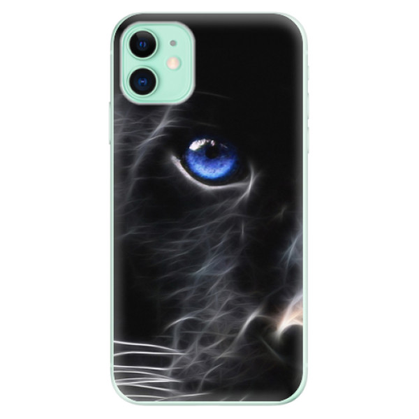Odolné silikónové puzdro iSaprio - Black Puma - iPhone 11