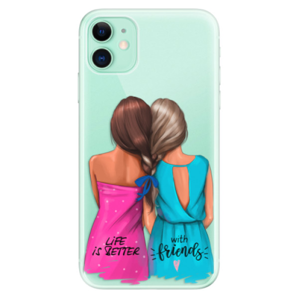 Odolné silikónové puzdro iSaprio - Best Friends - iPhone 11