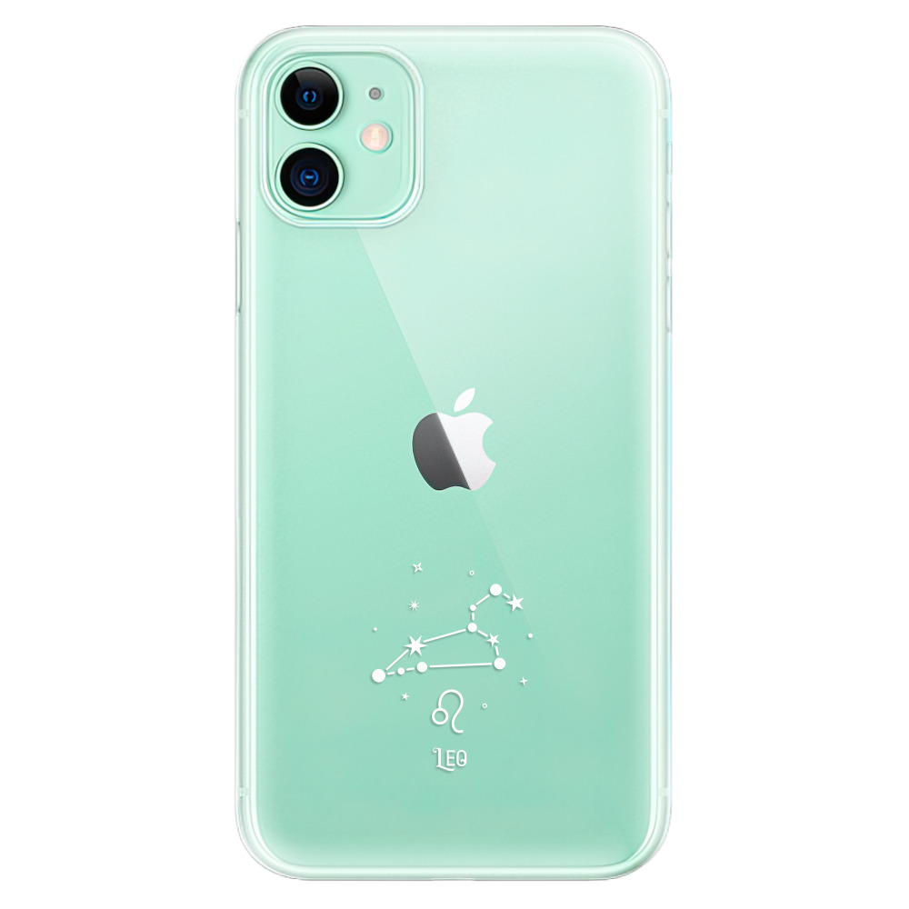 Odolné silikónové puzdro iSaprio - čiré - Lev - iPhone 11
