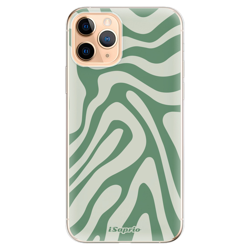 Odolné silikónové puzdro iSaprio - Zebra Green - iPhone 11 Pro