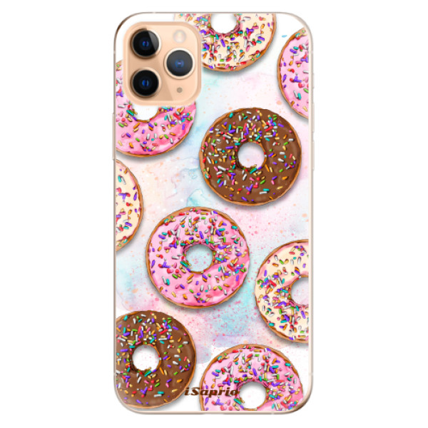 Odolné silikónové puzdro iSaprio - Donuts 11 - iPhone 11 Pro Max