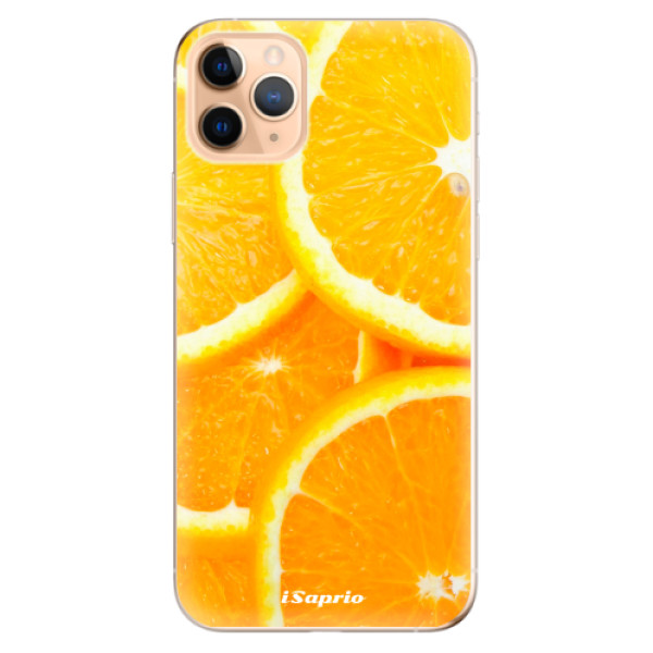 Odolné silikónové puzdro iSaprio - Orange 10 - iPhone 11 Pro Max