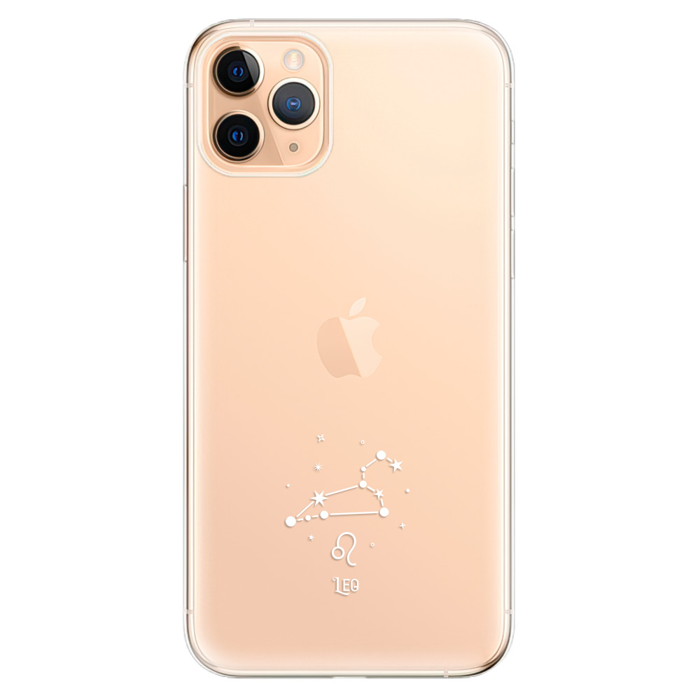 Odolné silikónové puzdro iSaprio - čiré - Lev - iPhone 11 Pro Max