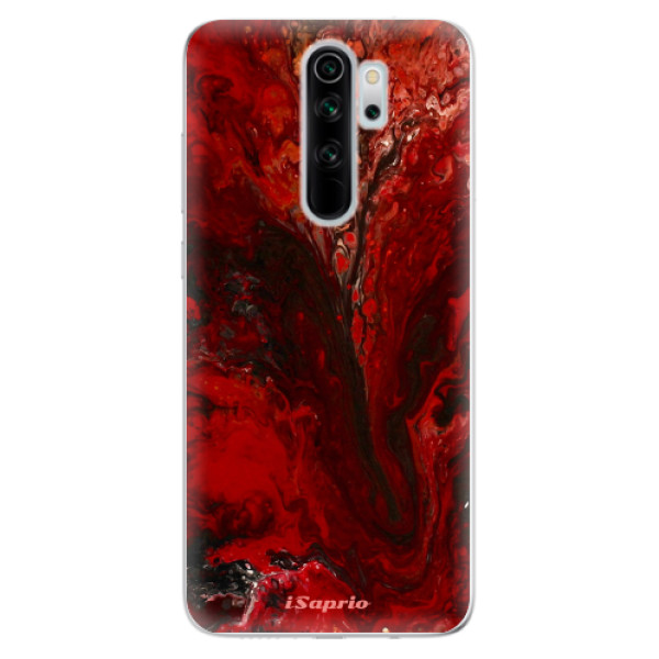 Odolné silikónové puzdro iSaprio - RedMarble 17 - Xiaomi Redmi Note 8 Pro