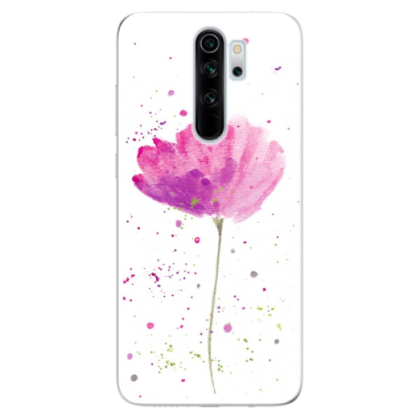 Odolné silikónové puzdro iSaprio - Poppies - Xiaomi Redmi Note 8 Pro