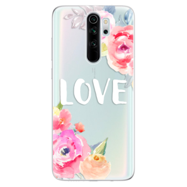 Odolné silikónové puzdro iSaprio - Love - Xiaomi Redmi Note 8 Pro