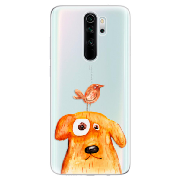 Odolné silikónové puzdro iSaprio - Dog And Bird - Xiaomi Redmi Note 8 Pro