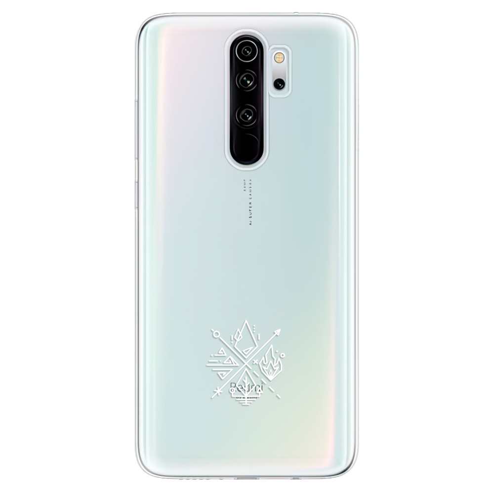 Odolné silikónové puzdro iSaprio - čiré - Elements - Xiaomi Redmi Note 8 Pro