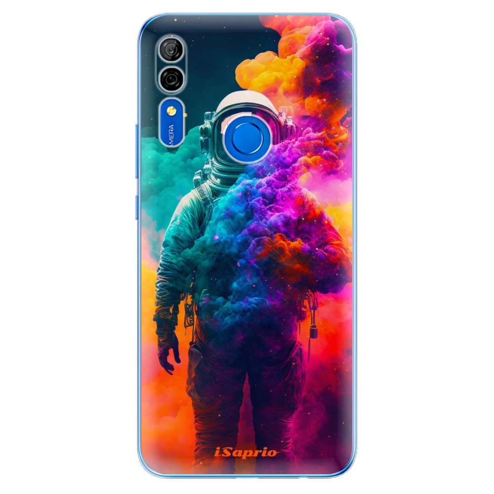 Odolné silikónové puzdro iSaprio - Astronaut in Colors - Huawei P Smart Z