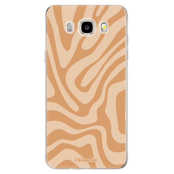 Odolné silikónové puzdro iSaprio - Zebra Orange - Samsung Galaxy J5 2016