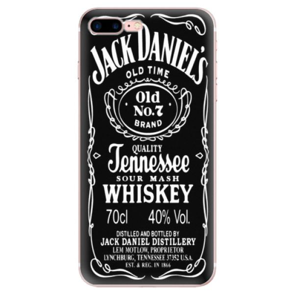 Odolné silikónové puzdro iSaprio - Jack Daniels - iPhone 7 Plus