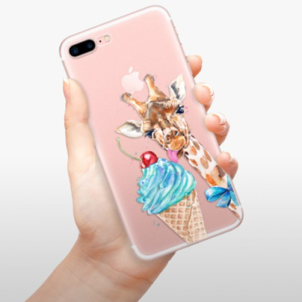 Odolné silikónové puzdro iSaprio - Love Ice-Cream - iPhone 7 Plus