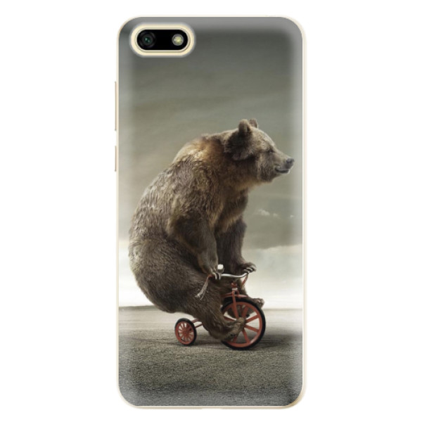 Odolné silikónové puzdro iSaprio - Bear 01 - Huawei Y5 2018
