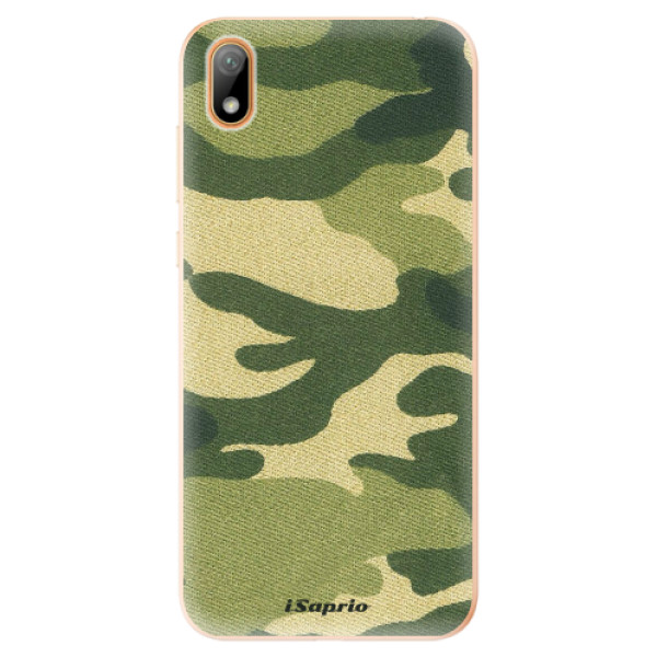 Odolné silikónové puzdro iSaprio - Green Camuflage 01 - Huawei Y5 2019