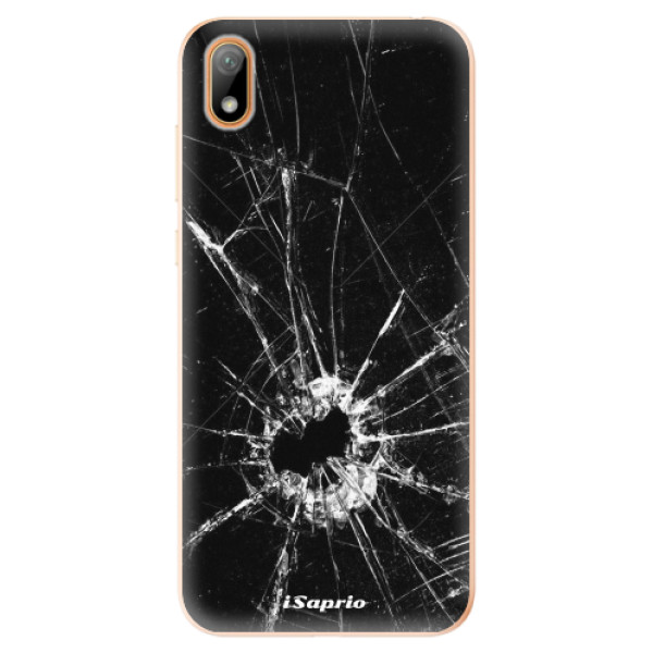 Odolné silikónové puzdro iSaprio - Broken Glass 10 - Huawei Y5 2019