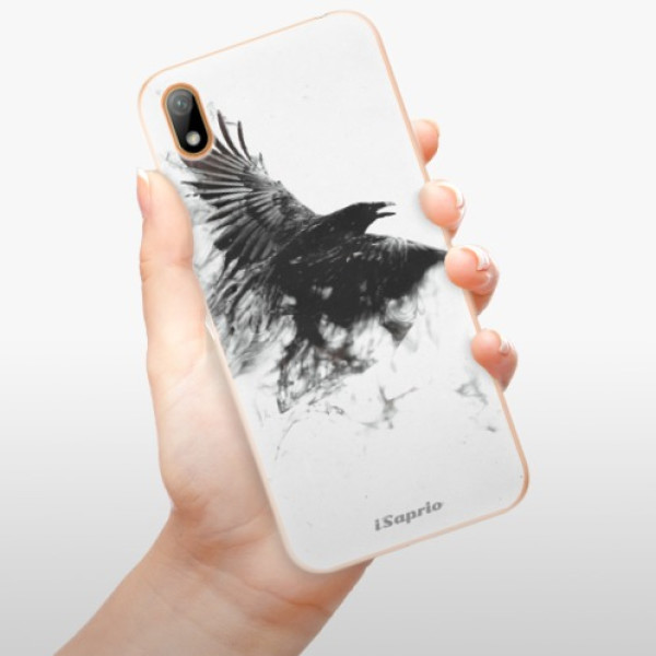 Odolné silikónové puzdro iSaprio - Dark Bird 01 - Huawei Y5 2019