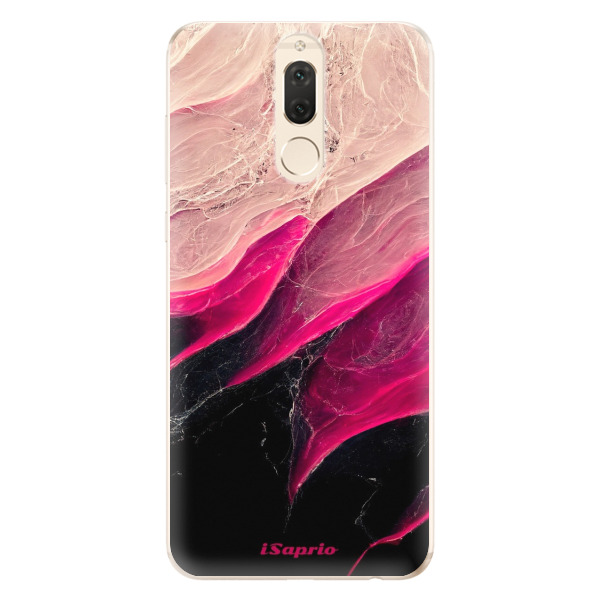 Odolné silikónové puzdro iSaprio - Black and Pink - Huawei Mate 10 Lite