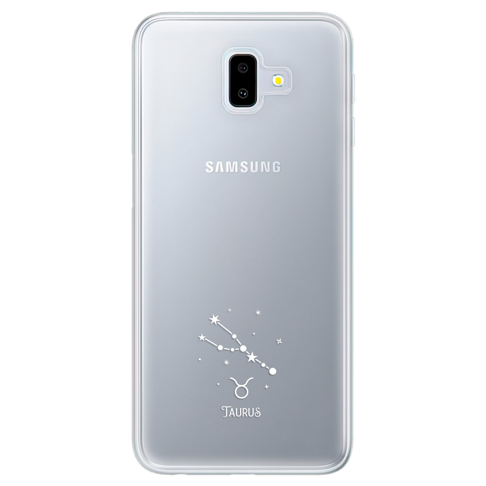 Odolné silikónové puzdro iSaprio - čiré - Býk - Samsung Galaxy J6+