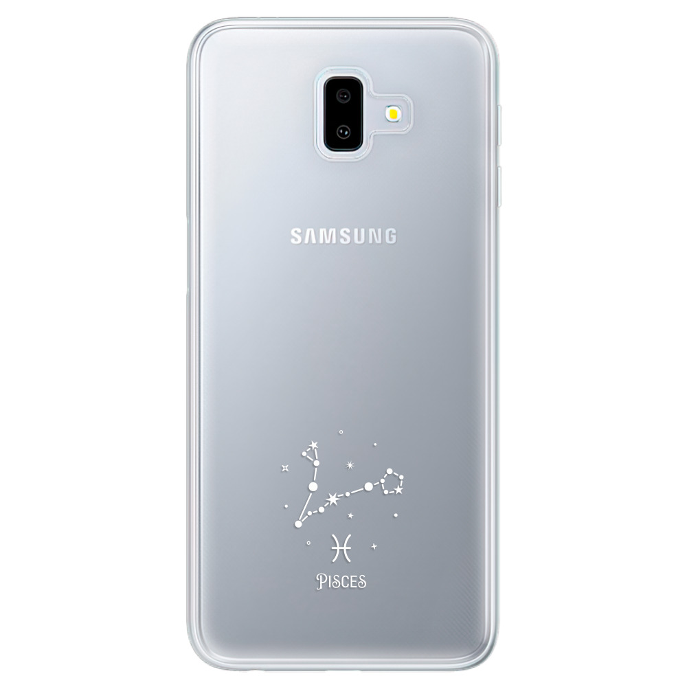 Odolné silikónové puzdro iSaprio - čiré - Ryby - Samsung Galaxy J6+